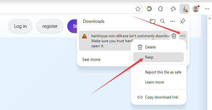 Bypass Security Warning 1